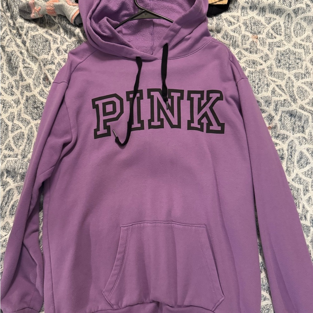 Pink hoodie